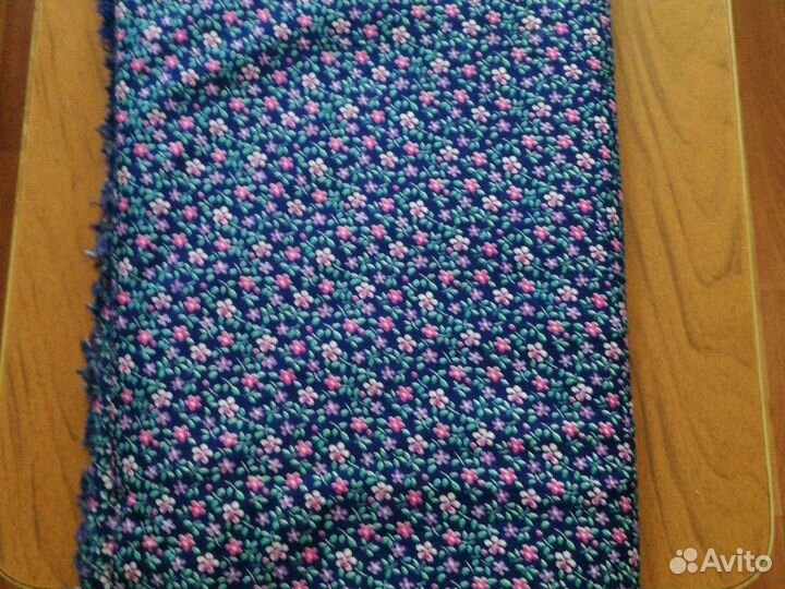 Отрез ткани хлопок СССР