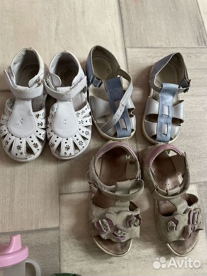 Трусики для прокладок, лямки, сандали