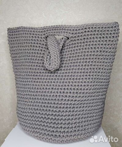 Сумка / Корзина вязаная