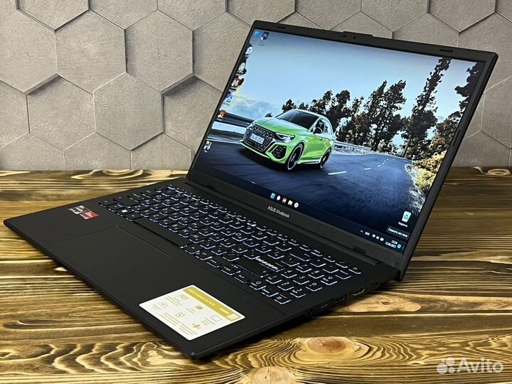 Новый Asus Book Ryzen 5/DDR 5 5500мгц/FHD IPS/SSD