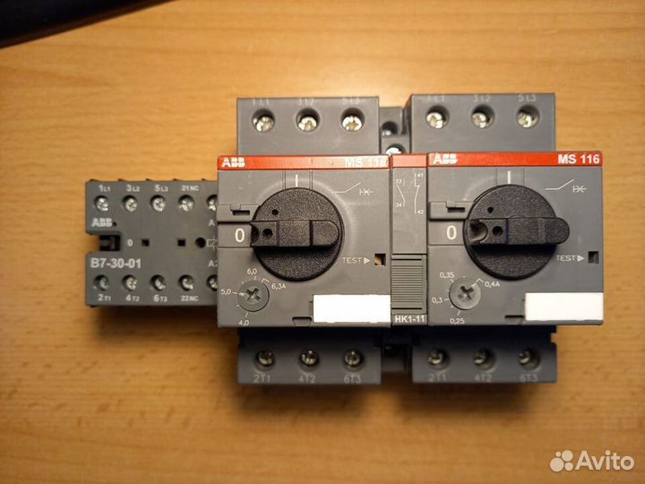 Автомат защиты двигателя ABB MS116
