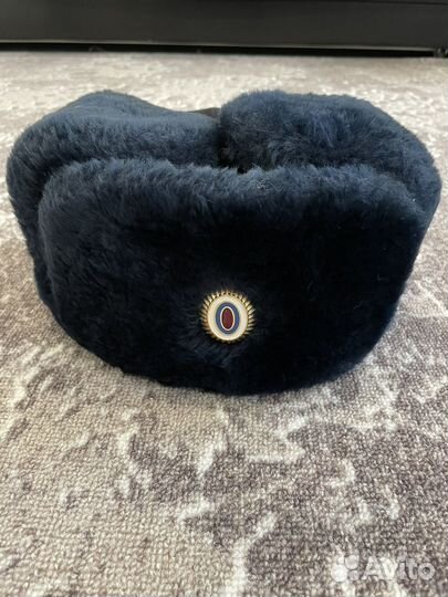 Шапка зимняя полиция мужская