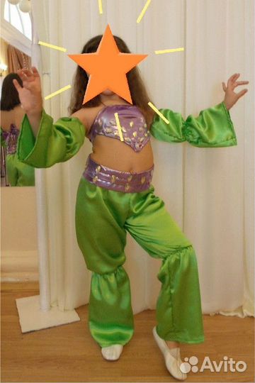 Костюм для восточных танцев