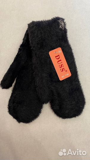 Варежки зимние женские