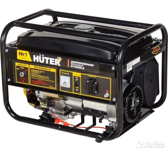 Бензиновый генератор Huter DY4000LX 3 кВт