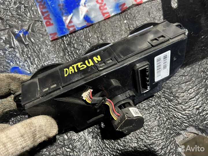 Блок управления печкой datsun on-do