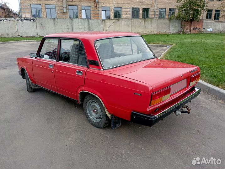 ВАЗ 2107 1.5 МТ, 1990, 79 500 км