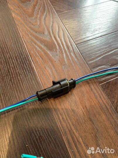 Разъём универсальный герметичный 2 pin. 95см