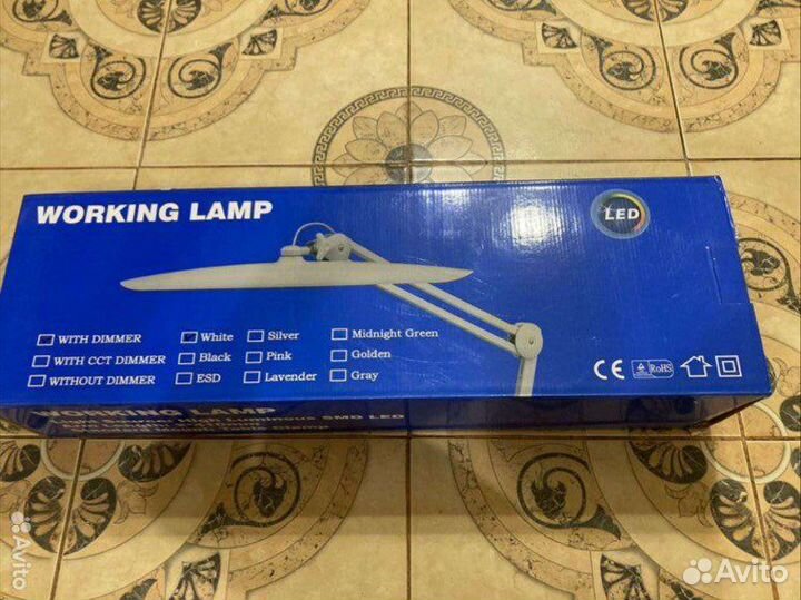 Лампа под наращивание ресниц