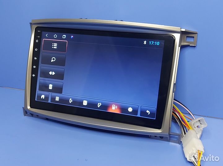Магнитола android Toyota Land Cruiser 03-07 10