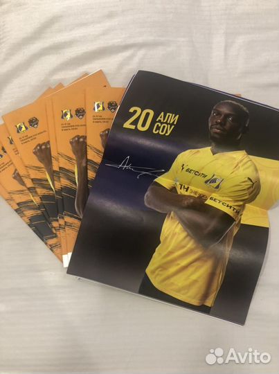 Програмка фк Ростов -Сочи