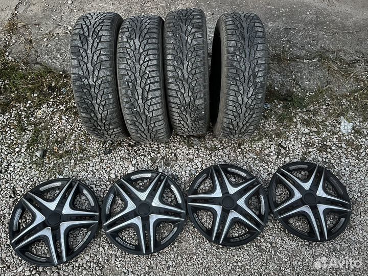 Зимние колеса Nokian 205/55 r16 в сборе с дисками