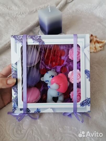 Набор декоративного мыла ручной работы