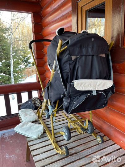 Санки-коляска