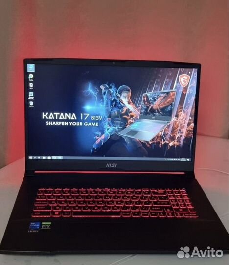 Игровой ноутбук msi rtx 3050 17,3