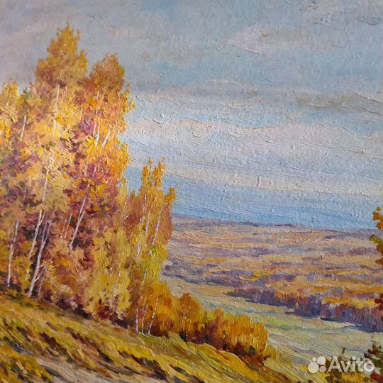 Картина маслом СССР 