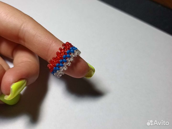 Кольца из бисера