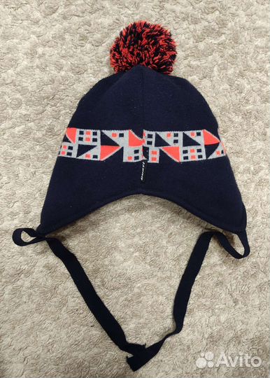 Теплая зимняя шапка-шлем Gusti 54-55 р