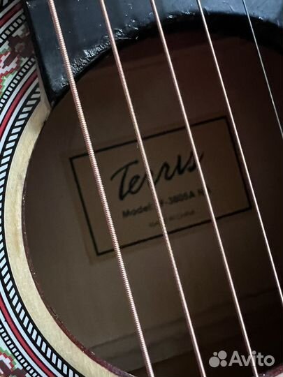 Гитара акустическая terris TF-3805A NA