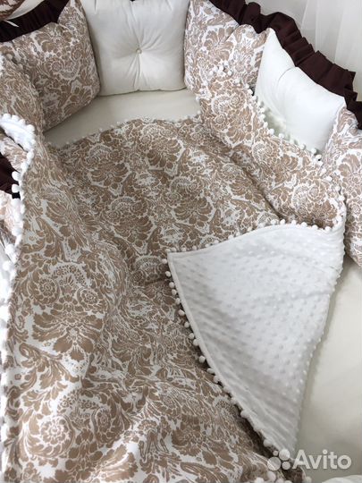 Бортики в кроватку на заказ