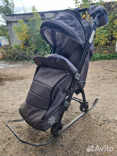 Детские санки коляска бу