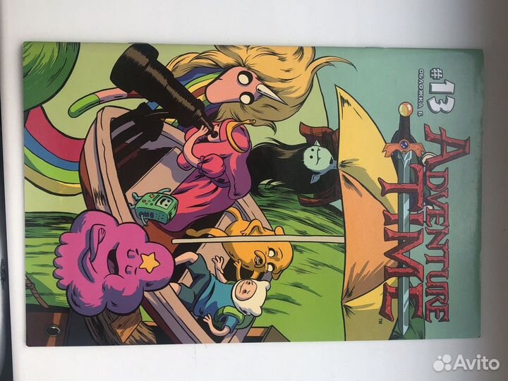 Комиксы Adventure time #9-14 и Marvel Dark Avenger