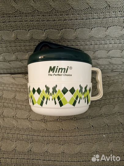 Термос для еды с контейнером