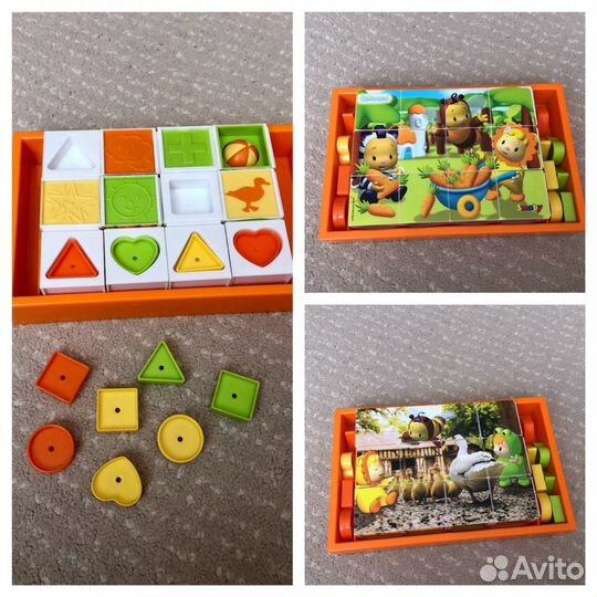 Развивающие игрушки от 1 года пакетом