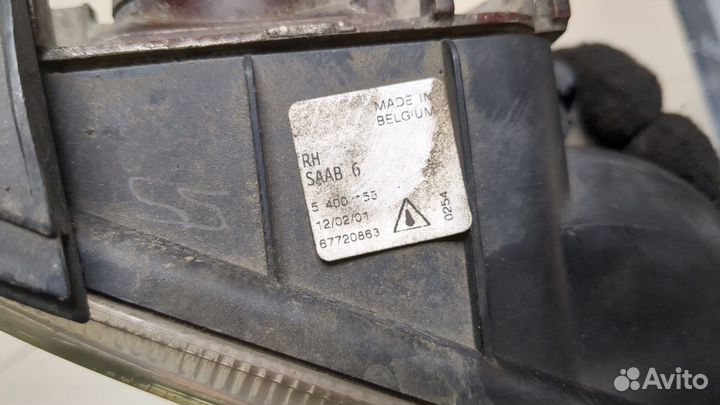Фара противотуманная Saab 9-3, 1998