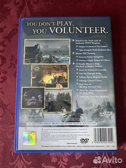 Ps2 Medal of Honor Frontline