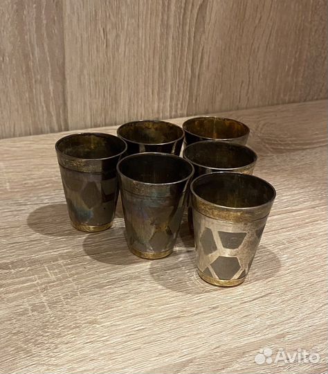 Стопки мельхиор СССР