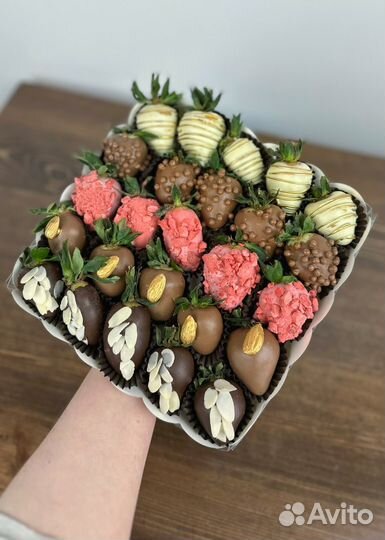 Клубника в шоколаде