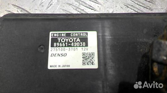 Блок управления двигателем toyota RAV 4 ZSA3 (75C0