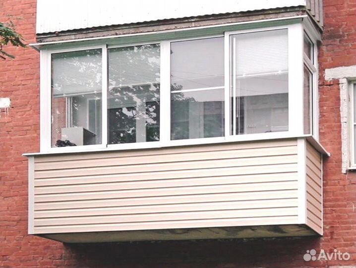 Балкон окна (остекление)