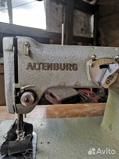 Швейная машинка altenburg германия