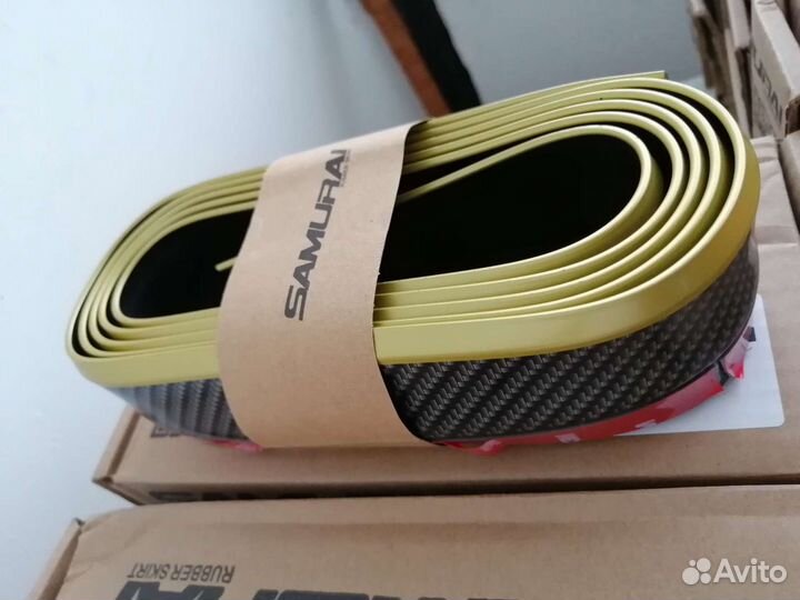 Универсальная губа на бампер