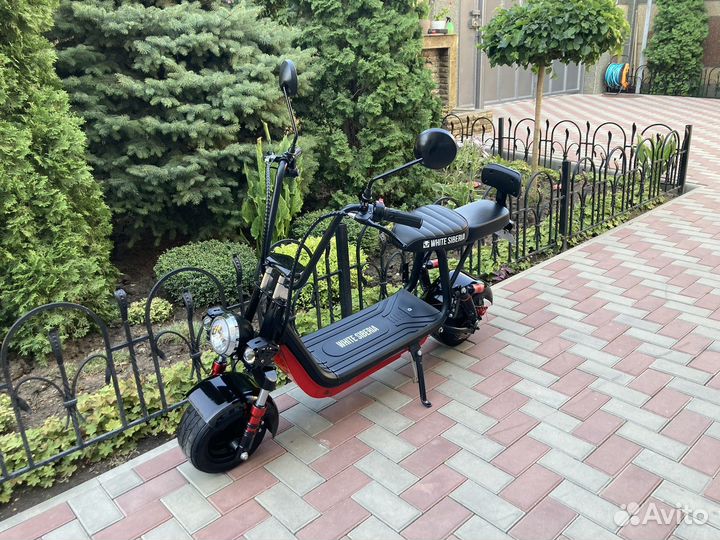 Электроскутер white siberia mini R