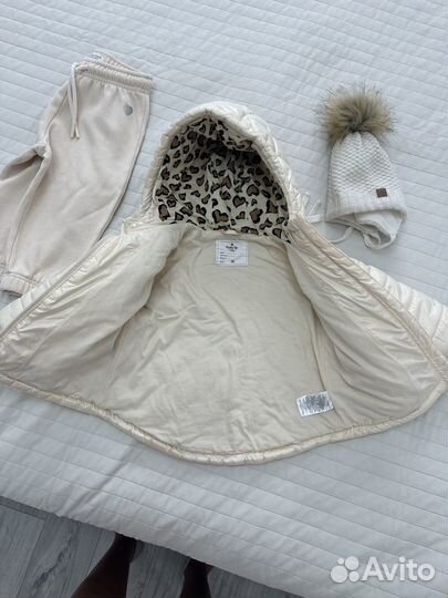 Комплект куртка демисезон, штаны, шапка 86