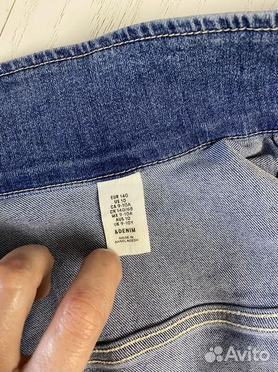 Куртка джинсовая детская