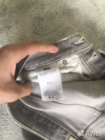 Джинсы levis 501