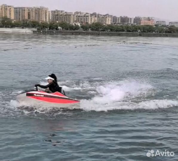 Мини электро-катер для отдыха 2 места