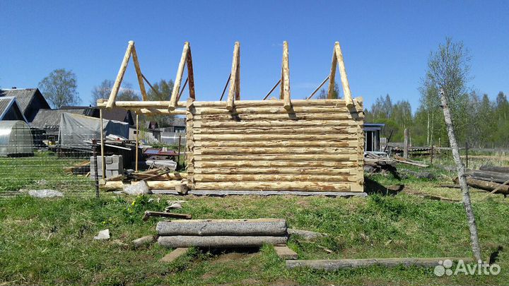 Срубы бань,домов