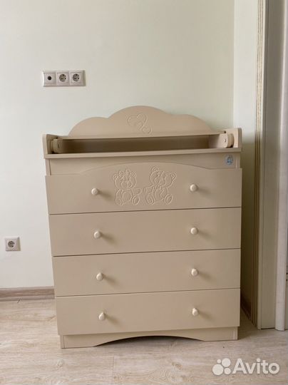 Комод детский с пеленальным столиком