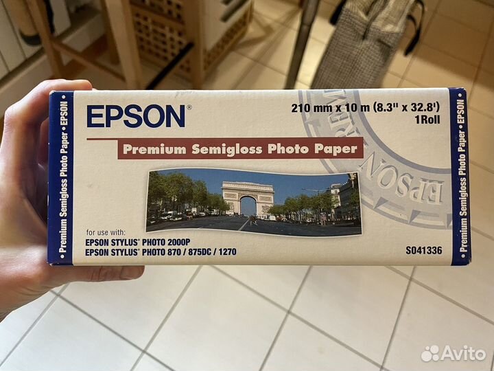 Фотобумага Epson S041336 рулон