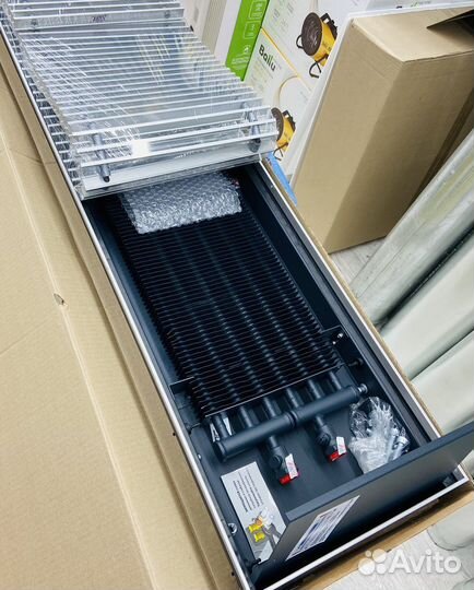 Внутрипольный конвекторы Радиаторы обогреватели