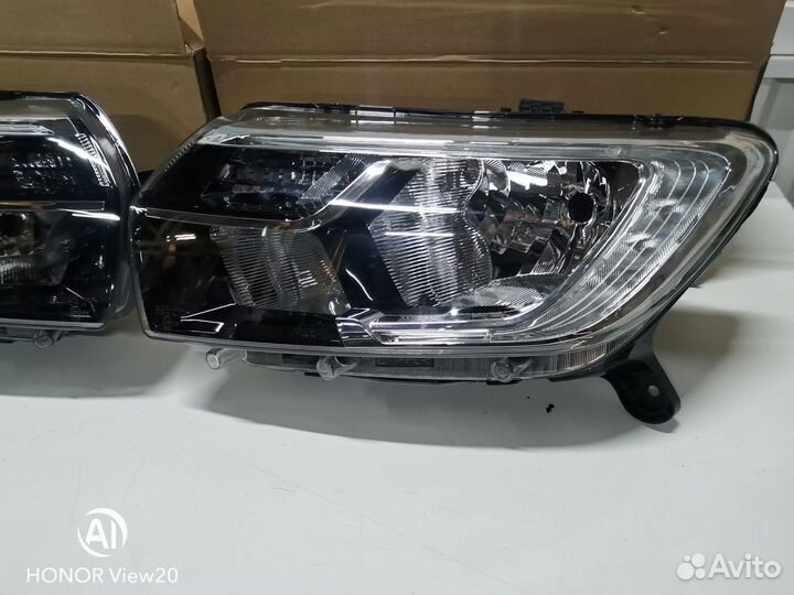 Рено логан Renault Logan 2 2018 2022 Фара дхо LED