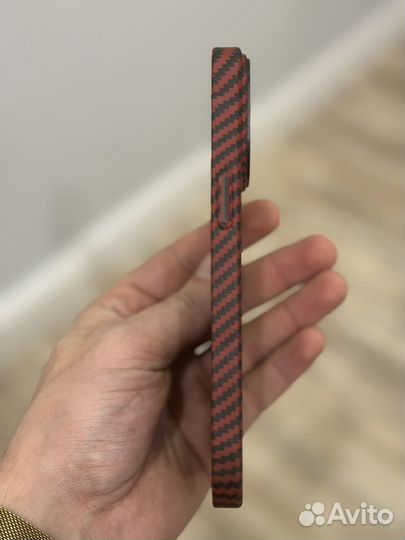 Чехол карбон iPhone 14 pro max