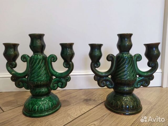 Подсвечник керамический