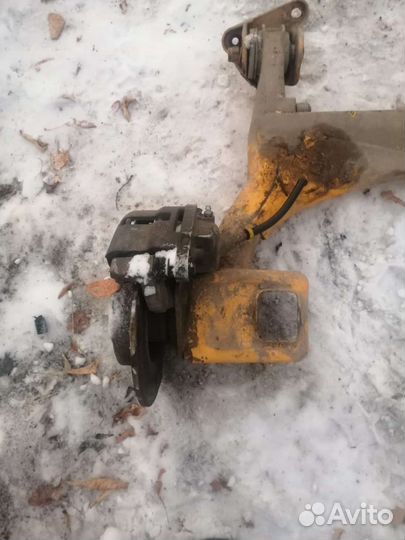 Задняя балка ваз, на дисковых тормозах