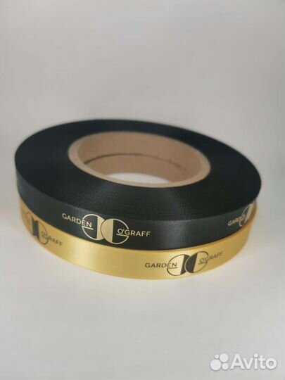 Печать на лентах,сувенирная лента,брендирование